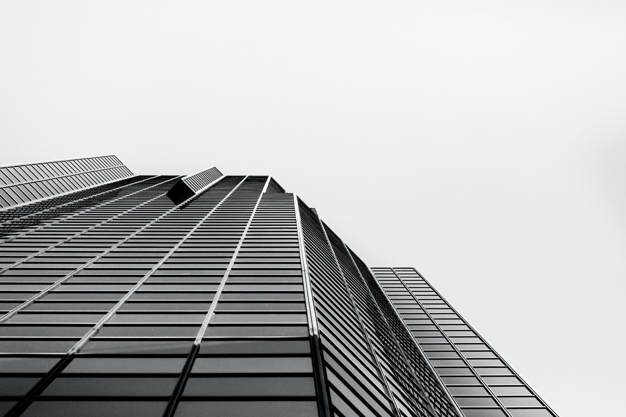 close-up photography of high-rise building