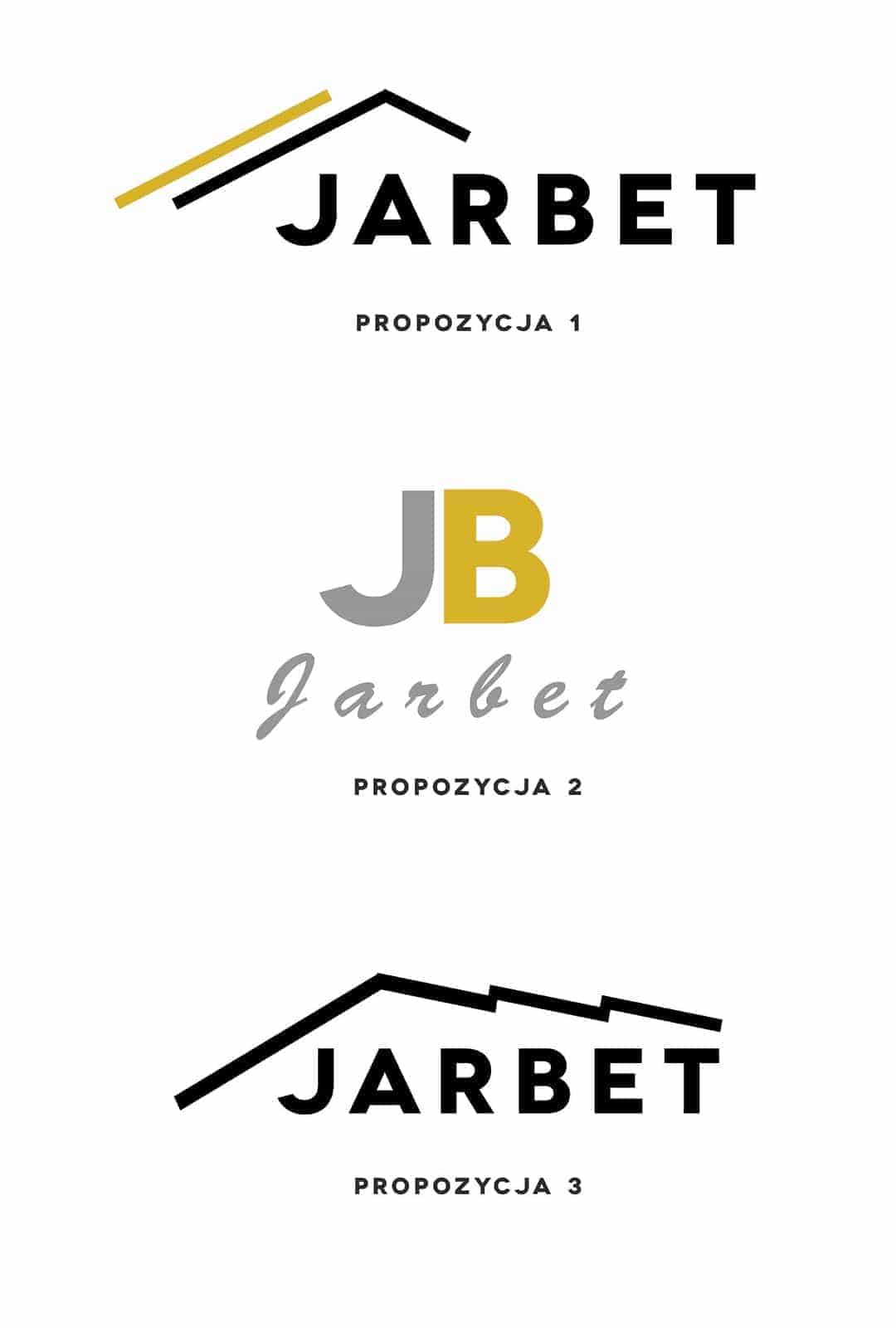 Projektowanie logo - firma budowlana Jarbet