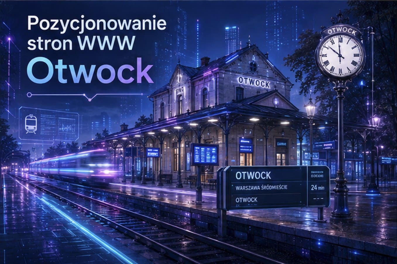 Pozycjonowanie stron WWW w AI Otwock - panorama pastele