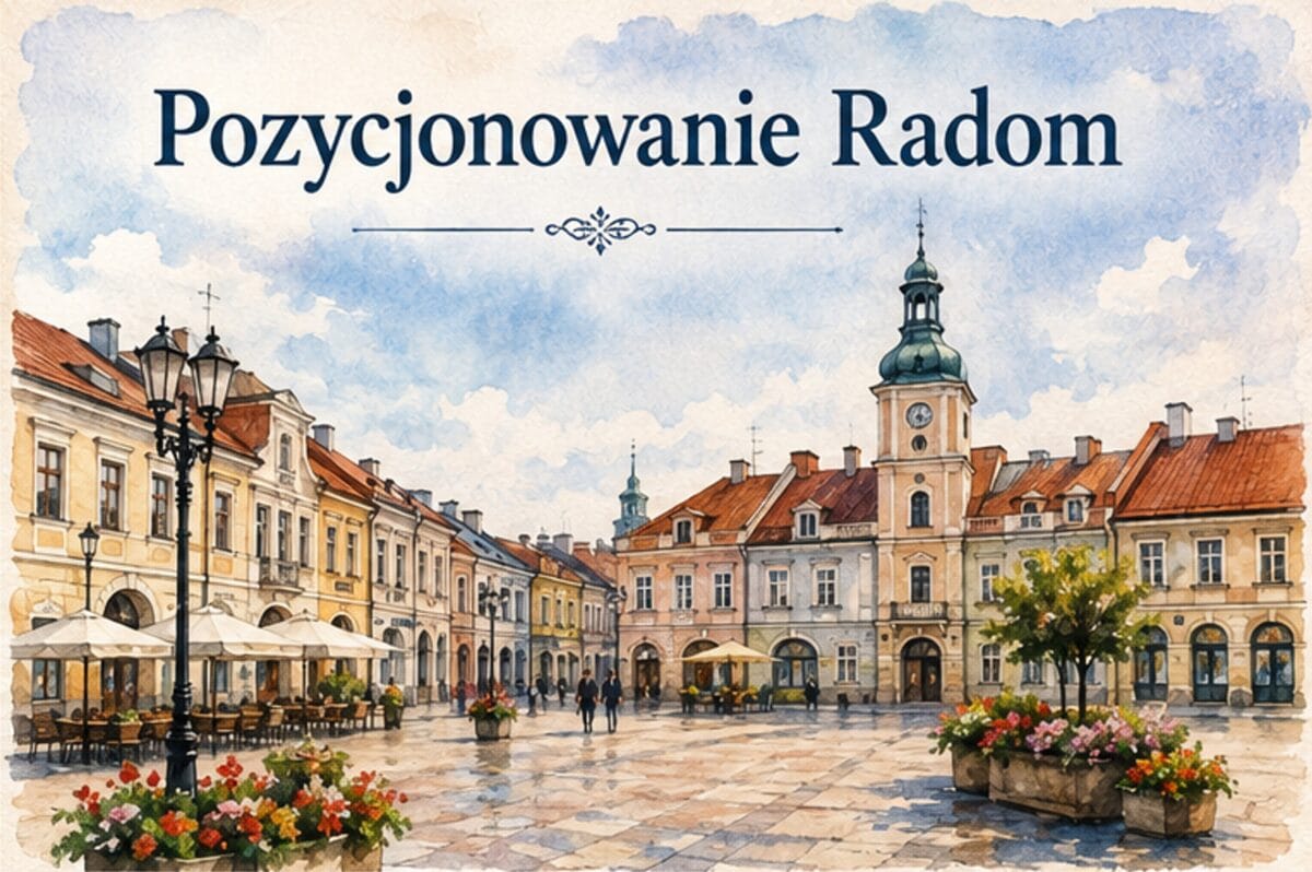 Pozycjonowanie Radom (ai-gen)