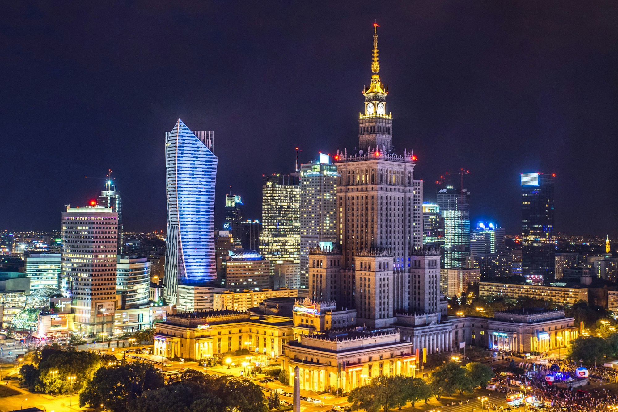Pałac Kultury - pozycjonowanie w Warszawie