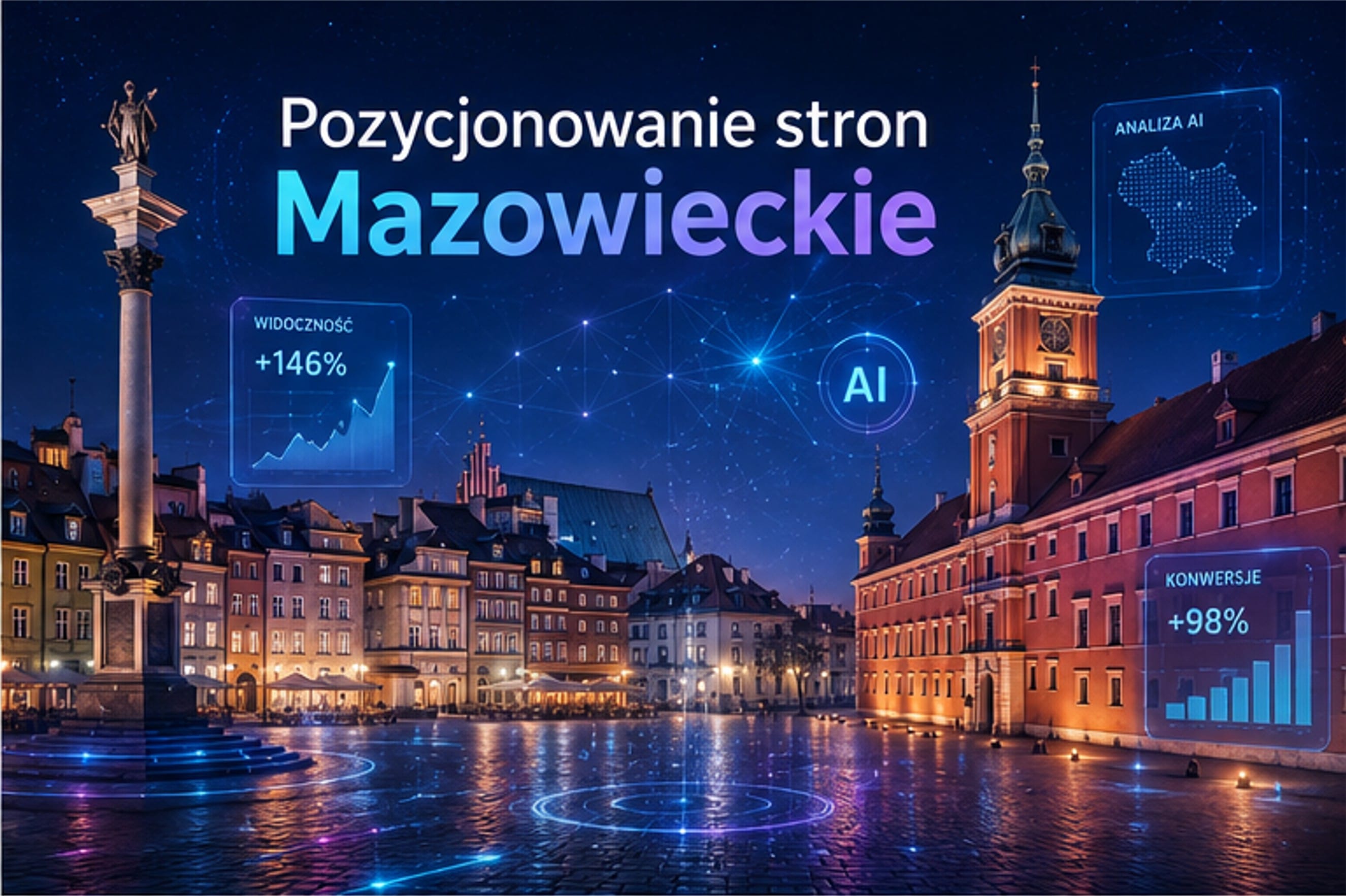 Pozycjonowanie stron w AI - SEO Mazowieckie - ai-gen