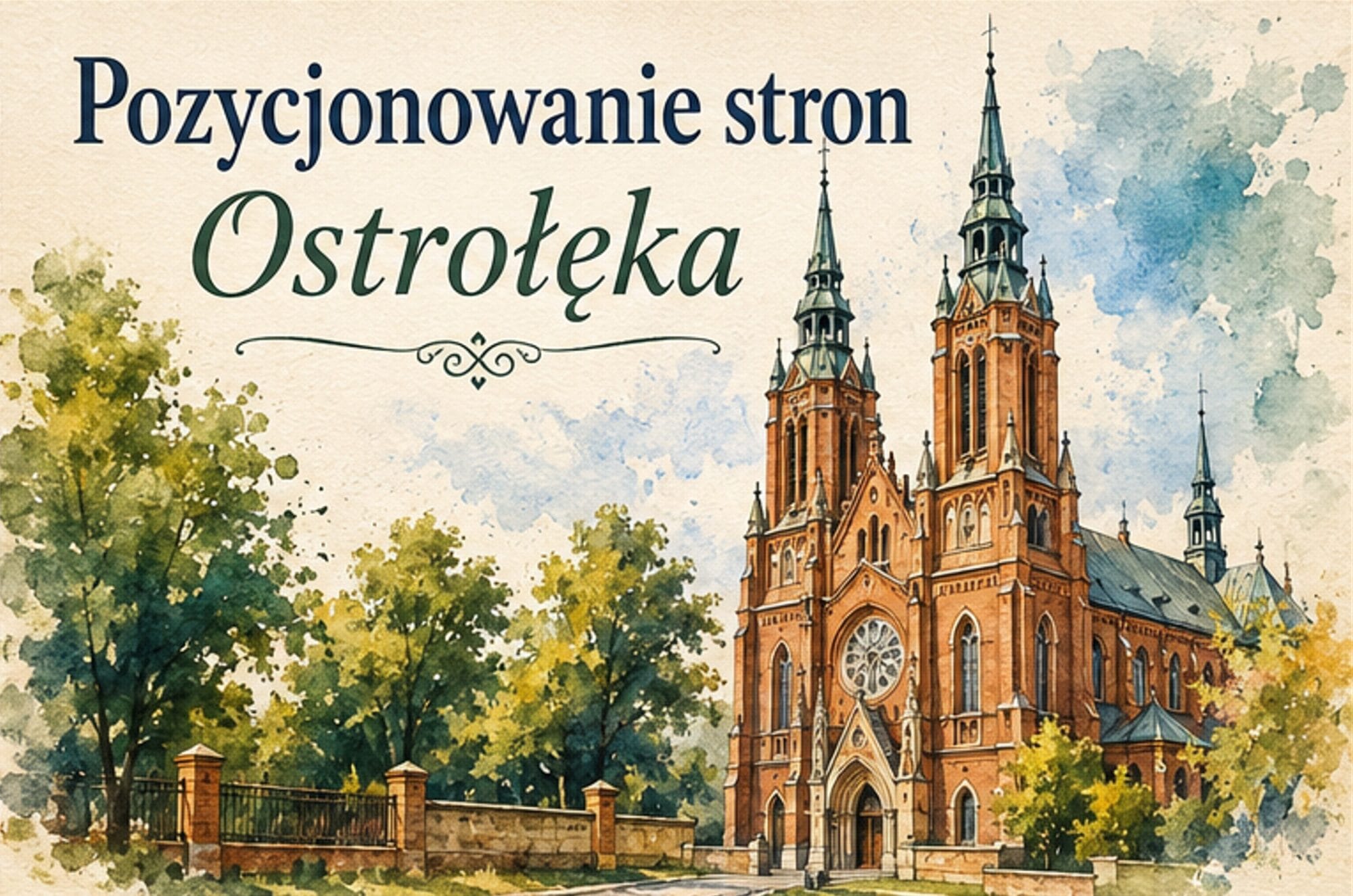Pozycjonowanie stron Ostrołęka (AI-gen)