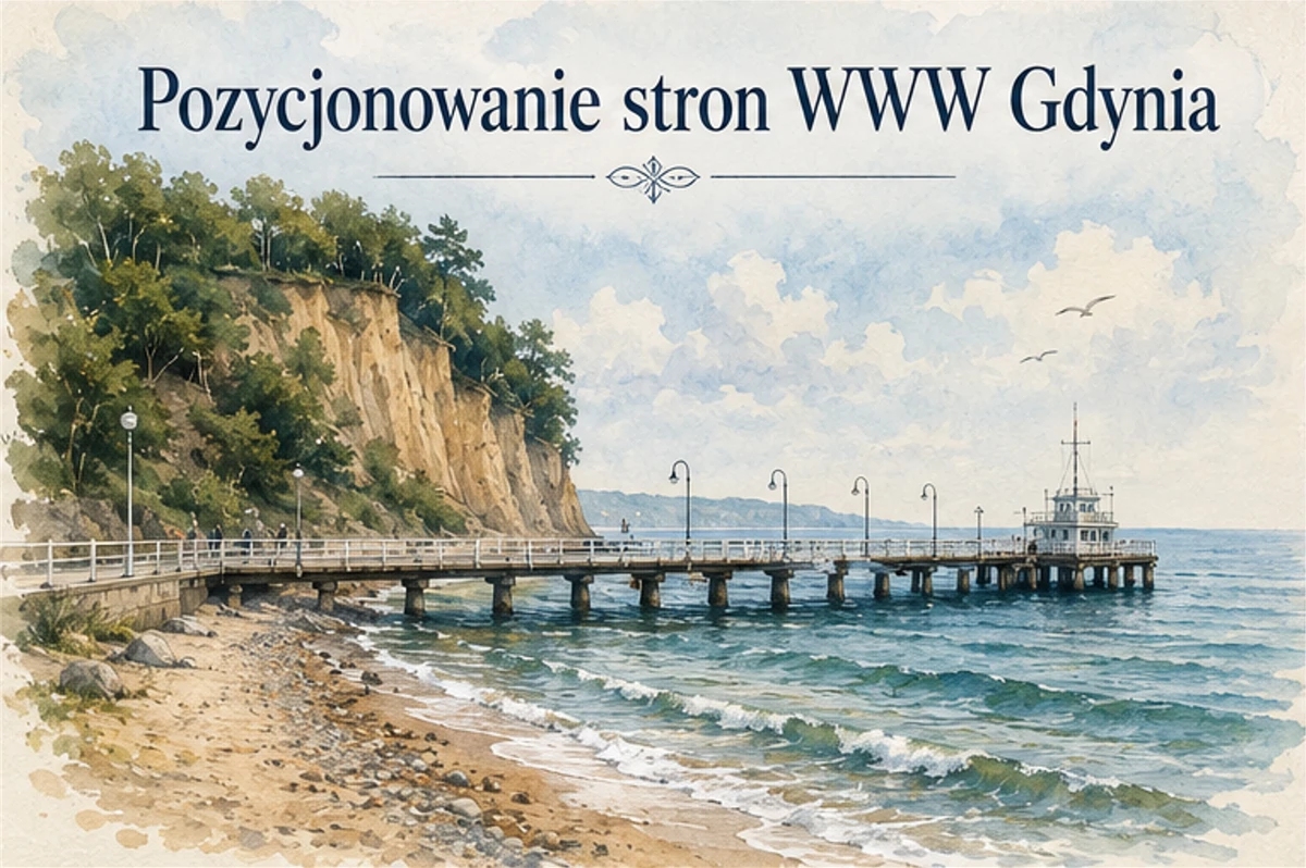 Pozycjonowanie stron internetowych - Gdynia ze Studio A7 (ai-gen)