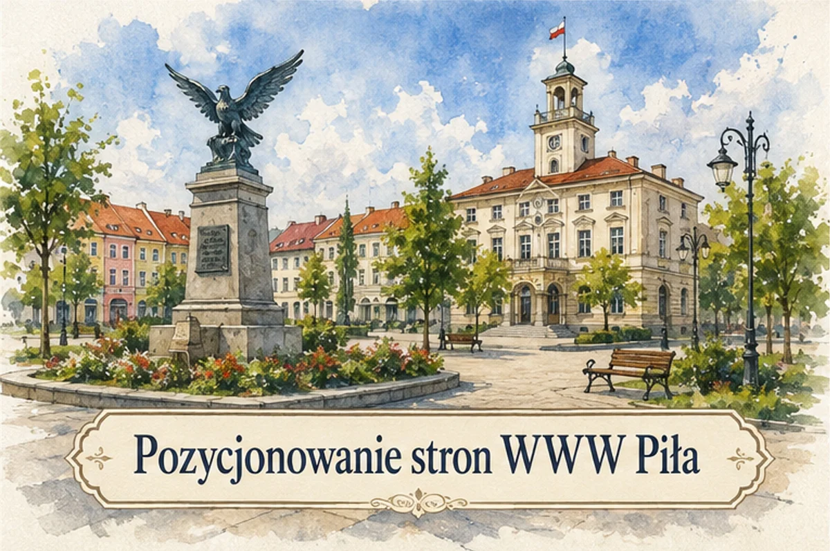 Pozycjonowanie stron WWW Piła (ai-gen)