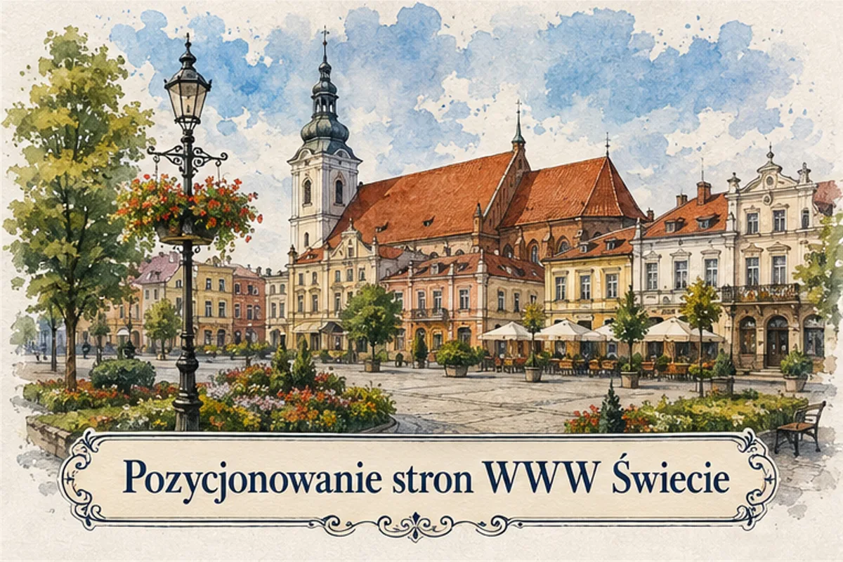 Pozycjonowanie stron Świecie ze Studio A7 (ai-gen)