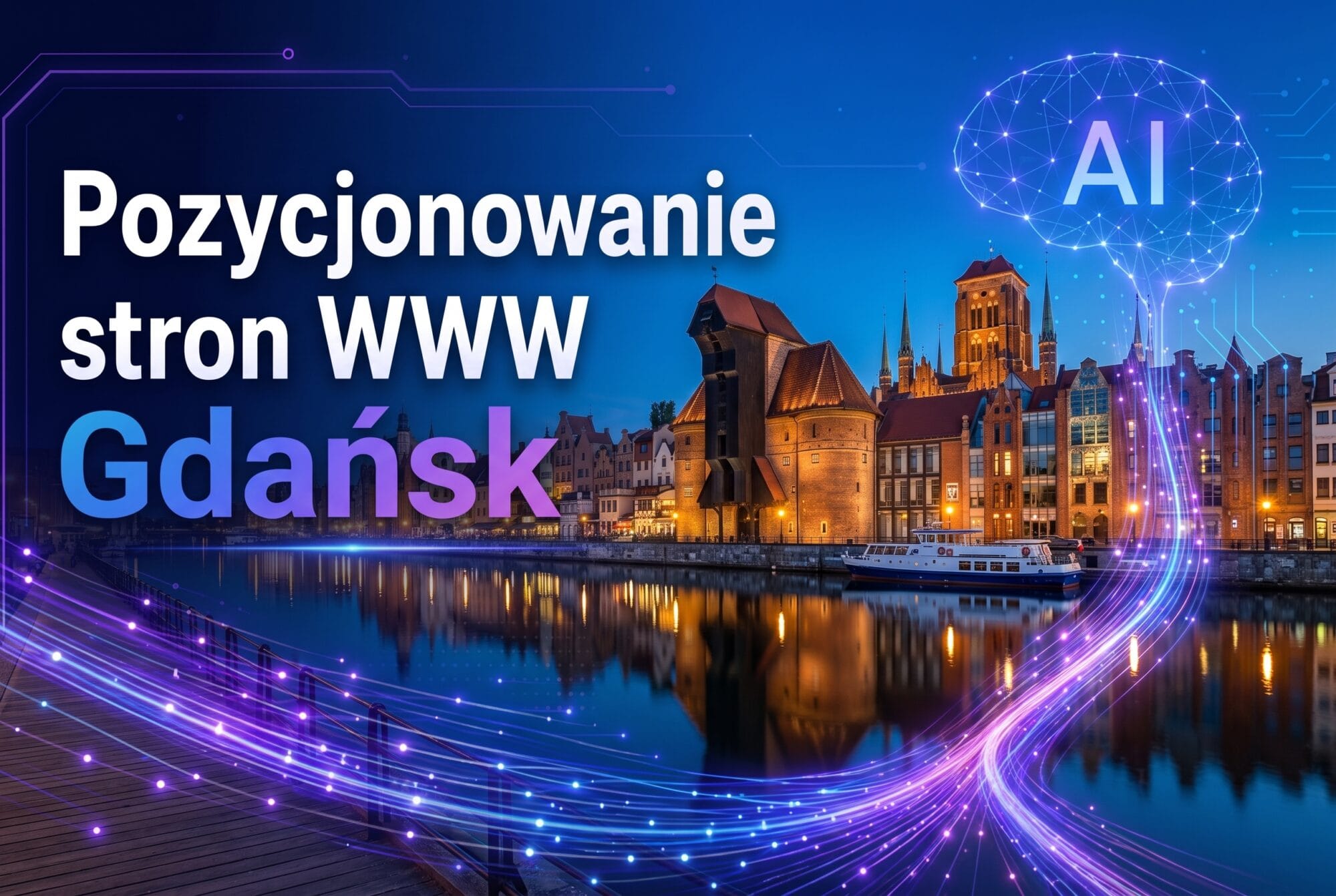 Pozycjonowanie stron z AI w Gdańsku
