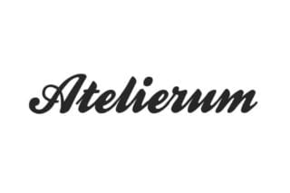 Projekt logo dla studia makijażu i wizażu Atelierum - Bydgoszcz